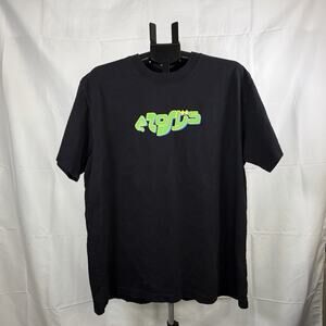 Ecosys Los Angeles Graphic T-Shirt XL Black Made in USA Streetwear
